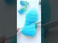 【slime ASMR】サワーボトルグミスポンジスライム🍾Sour bottle gummy candy sponge slime.