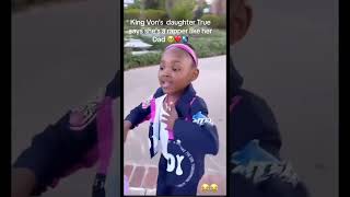 King Von's daughter True says she's a rapper like her Dad #kingvon #rap #lildurk #babyrapgod #rapper