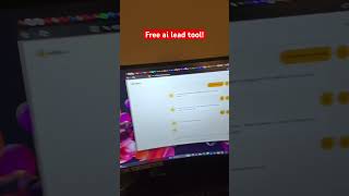 New free ai lead tool is actually OP #leads #ai #smma #aiagents