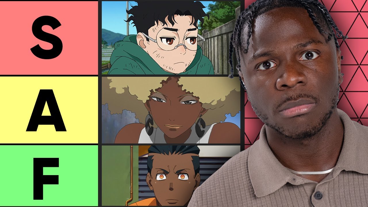 Черные люди оценивают волосы темнокожих персонажей аниме БОЛЬШЕ