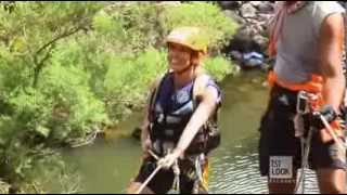 NBC takes a first look at  Canyoning on Maui! #canyoning #roadtohana #mauihawaii #adventuretravel