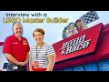 Legoland florida interview with a lego master builder  lego ferrari build  race experience lego