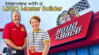 LEGOLAND Florida, Interview with a LEGO Master Builder | LEGO Ferrari Build & Race Experience #lego