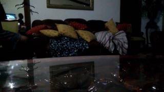 Awesome couch bouncing challenge!!