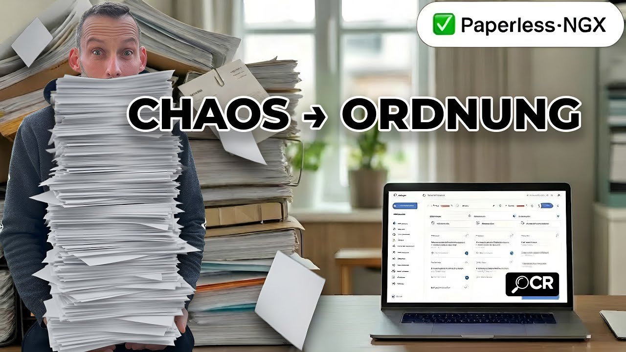 Paperless-ngx Tutorial: In 10 Minuten zum papierlosen Büro