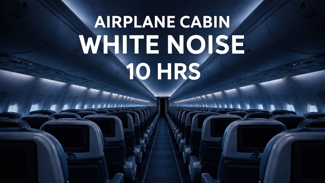 Soothing Airplane Noise ASMR Insomnia