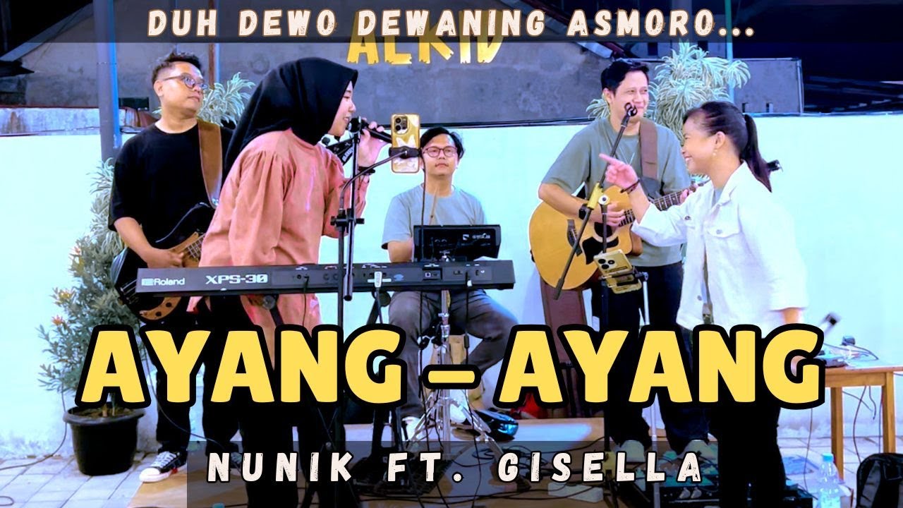 LAGU JAWA VIRAL!! DUH DEWO DEWANING ASMORO | AYANG AYANG - (Live Ngamen) GISELLA FT. NUNIK