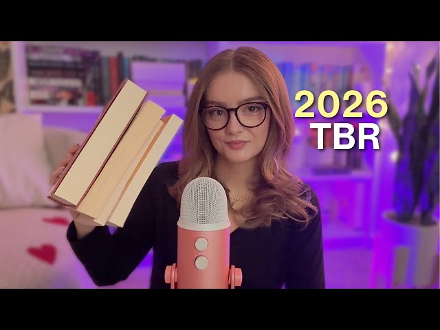 ASMR 10 books i want to read in 2026 📖