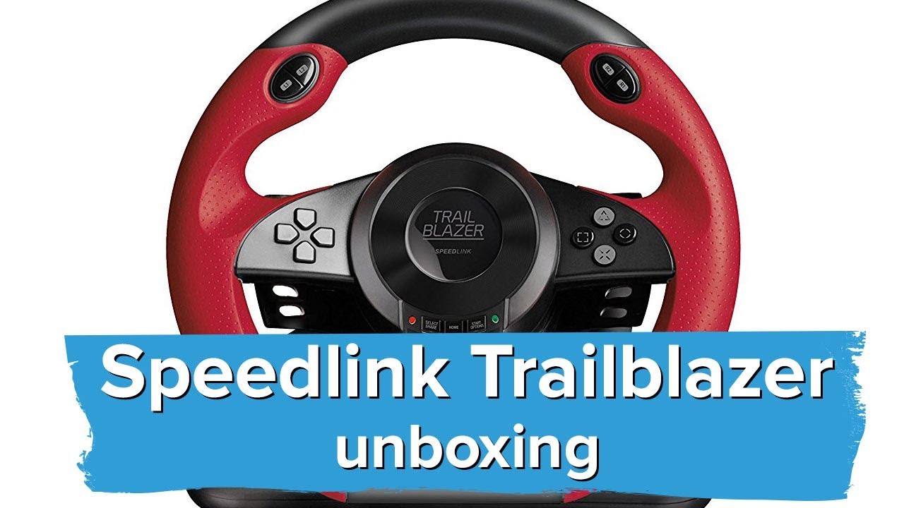 Volante Trailblazer Speedlink: unboxing - YouTube