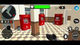 Armed Robbery Heist-Bank Robbery Shooting Game| Impossible Ghost Moto Racer :free Racing Sim Games screenshot 5