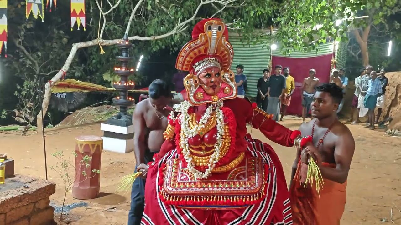 നാഗകാളി വെള്ളാട്ട് | എതിരുമല ശ്രീ ഭഗവതി ഭദ്രകാളി കാവ് |കായലം