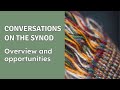 Conversations on the Synod: Overview and opportunities