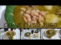 *Como hacer carne en su jugo facil / &quot;Como preparar CARNE EN SU JUGO&quot;