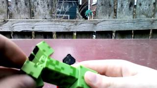 Minecraft creeper toy PLUS TNT and gunpowder!!