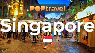 SINGAPORE 🇸🇬 - Chinatown at Night - 4K 60fps (UHD)