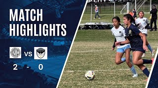 GFI Academy U13 DPL Girls vs Capital City SC U13 DPL - DPL Soccer 04/6/25 Final Score 2-0