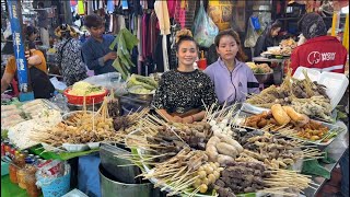 Download Lagu Cambodian Street Food/ BEST FOODS at Phsar Boeung Keng Kang in Phnom Penh City, Cambodia MP3