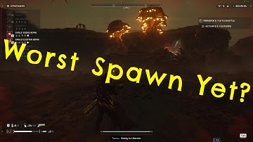 Helldivbers 2 | Worst Spawn Yet?