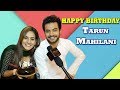 Birt.ay surprise for tarun mahilani with priyanka purohit  set tour of tv serial half marriage