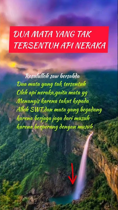 STORY WA MOTIVASI HIDUP#DUA MATA YANG TAK TERSENTUH API NERAKA#shorts#shortsyoutube