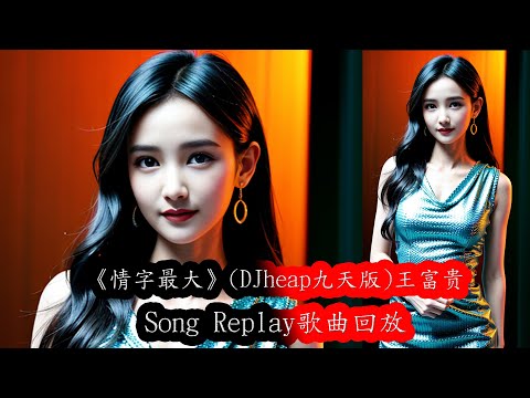 《情字最大》(DJheap九天版) 王富贵（動態歌詞/Music Lyrics) Song Replay 歌曲回放 #情字最大 #王富贵