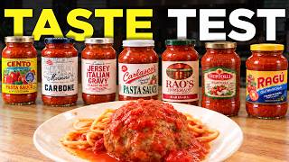 Rating Every Grocery Store Pasta Sauce