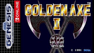 Genesis Switch Online - Golden Axe II 2-Player Online Co-op (Levels 1-4)