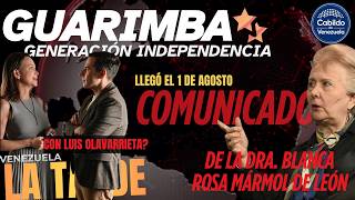 🔴 VENEZUELA EN VIVO - MARIA CORINA MACHADO HABLA ESTE 1 DE AGOSTO - COMUNICADO DE MÁRMOL DE LEÓN