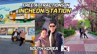 🇰🇷 Free Attractions at Incheon | Cherry Blossoms | Chinatown | Jayu Park