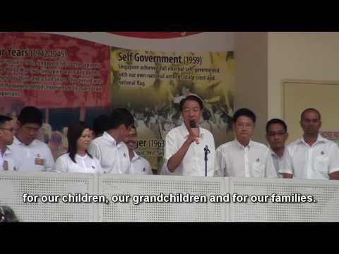 GE2011: PAP Team lead by Mr Teo Chee Hean for Pasi...