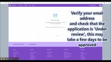 Few easy steps to create your Twitter App for Joomla