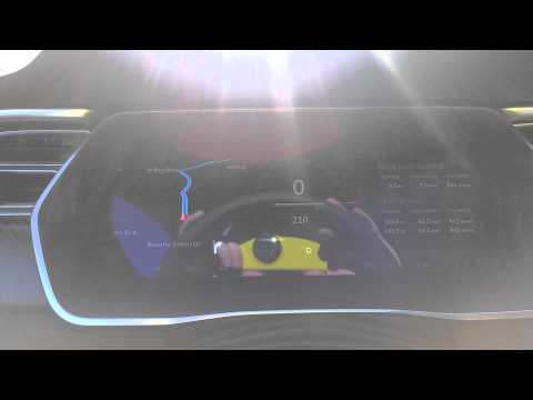 Tesla Model S P85D Insane Mode Launch