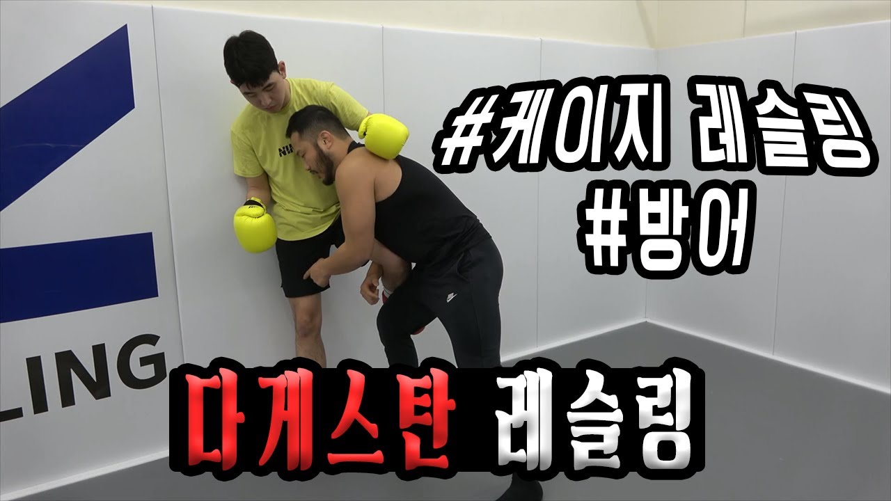 하빕의 다게스탄 레슬링 케이지 레슬링 방어 강습