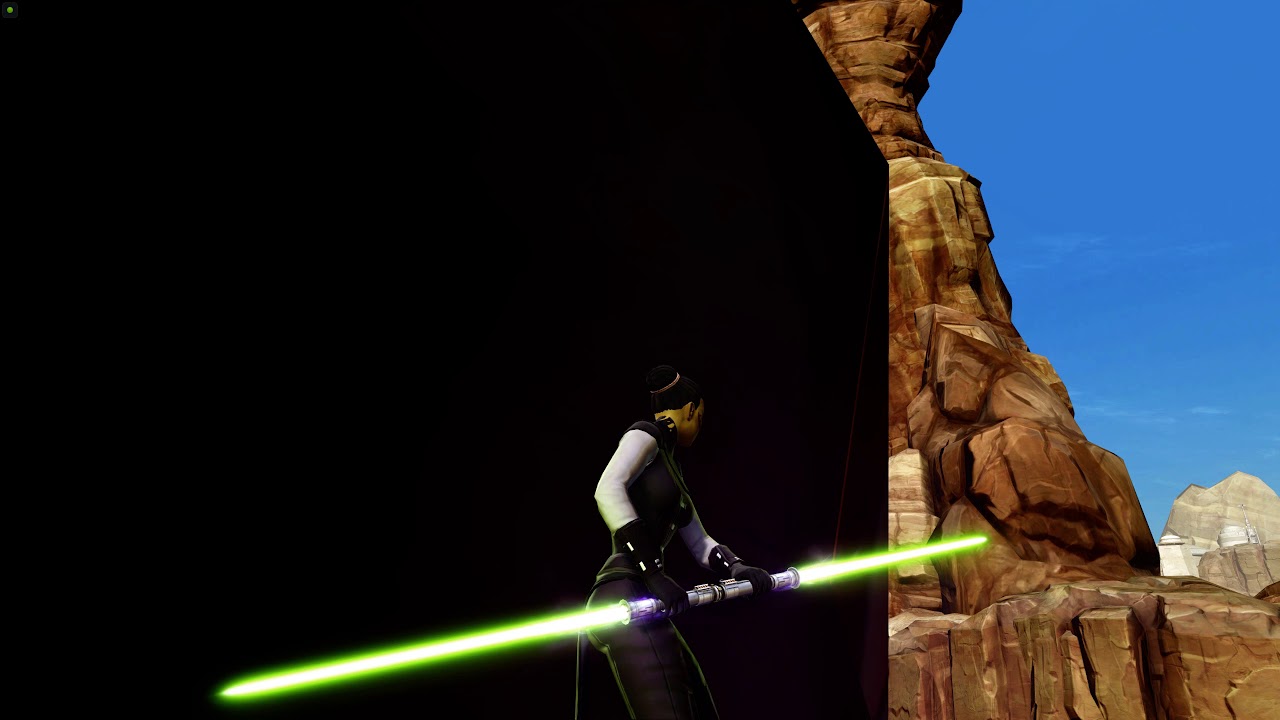 Indigo Fog Weapon Tuning on a Double Bladed Lightsaber Preview SWTOR
