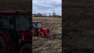 TYM T4058PC cleaning the pond #TYM #tractor #farmequipment