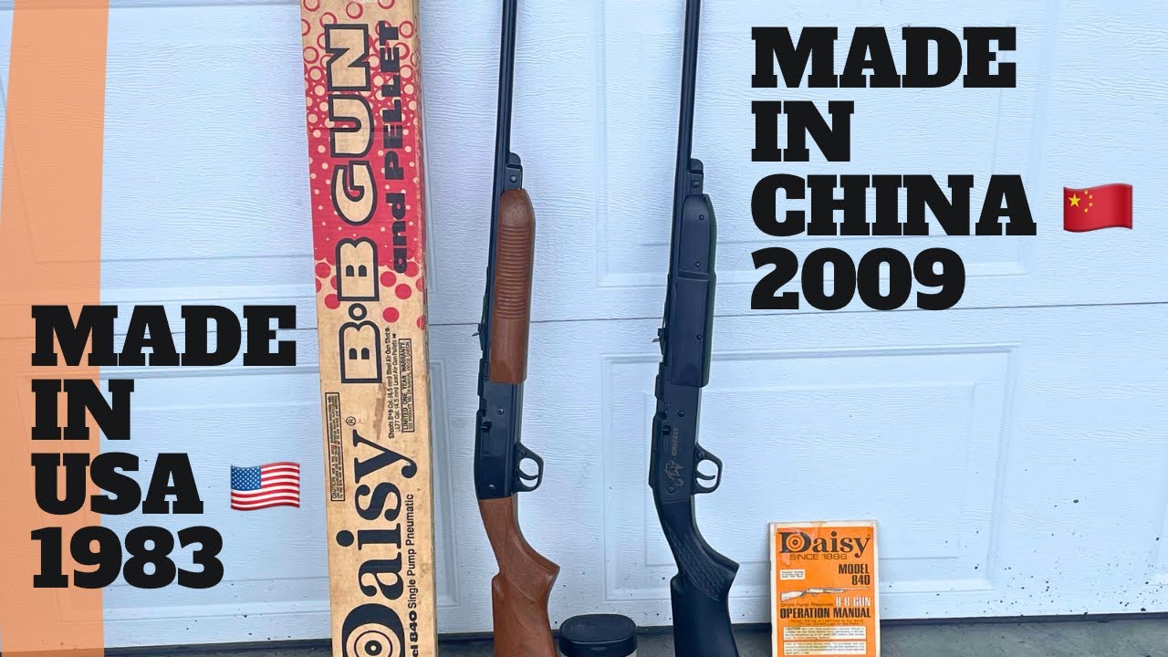 ‘83 Daisy 840 VS ‘09 Daisy Grizzly 840