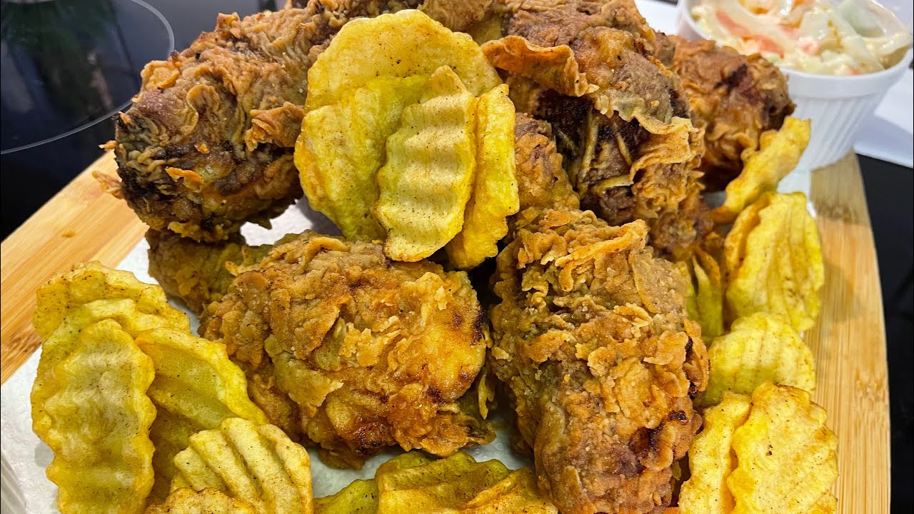 @اشهى الاكلات مع ميسون بروستد دجاج مقلي باطيب نكهة وابسط طريقة ومن البيت