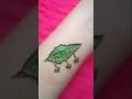 🌿 trending Leaf mehndi tattoo design 🌿#shorts #trending #mehandi #henna #tattoo #art❤️