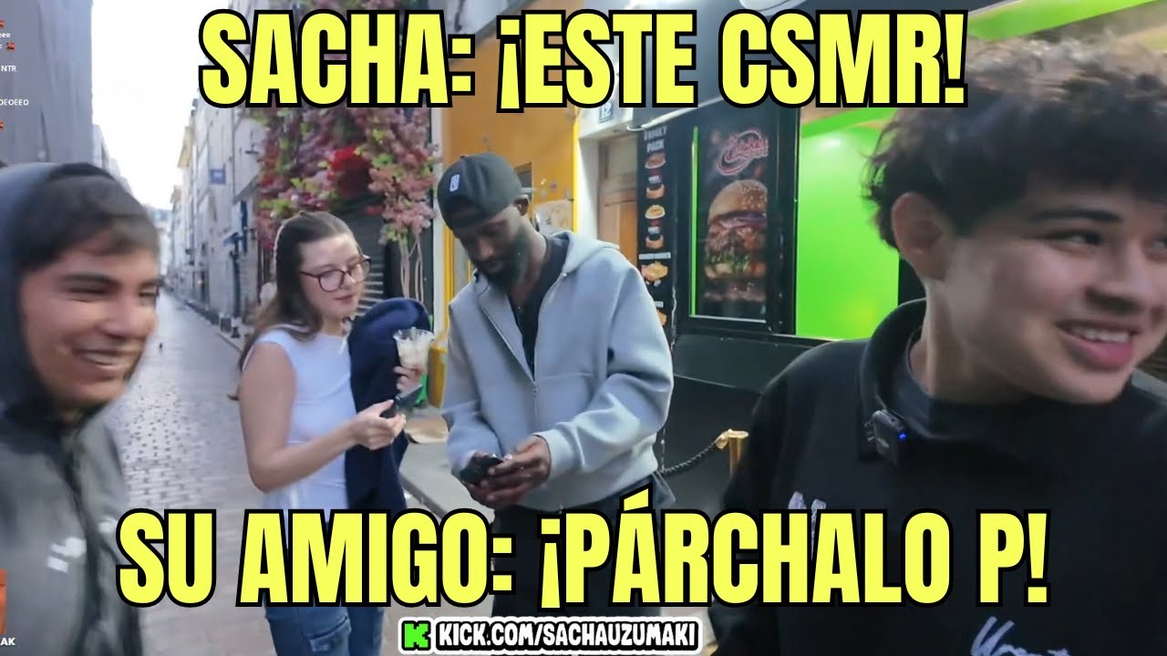 FRANCÉS ATRASA A SACHA CON LA GRINGA 😭