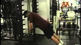TRX Plank with arm circles
