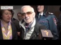 Charles Aznavour arrives in Armenia to take part in Genocide Centennial commemoration ceremonies