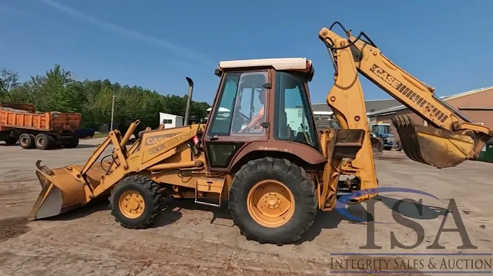 31387 - Case 580K Tractor Backhoe Will Be Sold At Auction!