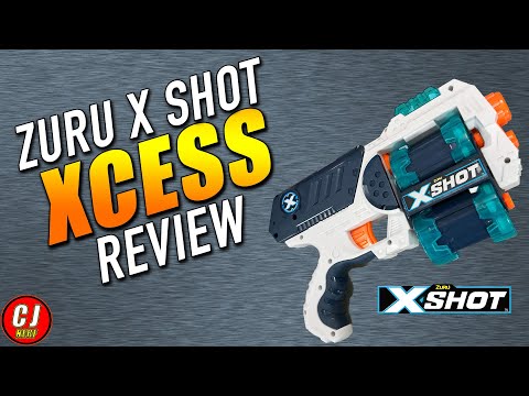 Zuru X Shot Xcess - Unboxing, Review, & Firing Test 2018