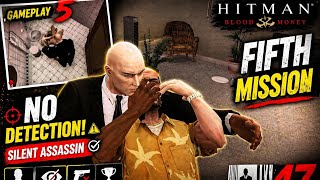 First Like 👍 &amp; Subscribe ❤️ | Hitman Blood Money Gameplay 5 😎  Smooth Silent Kill | No Detection 🔥
