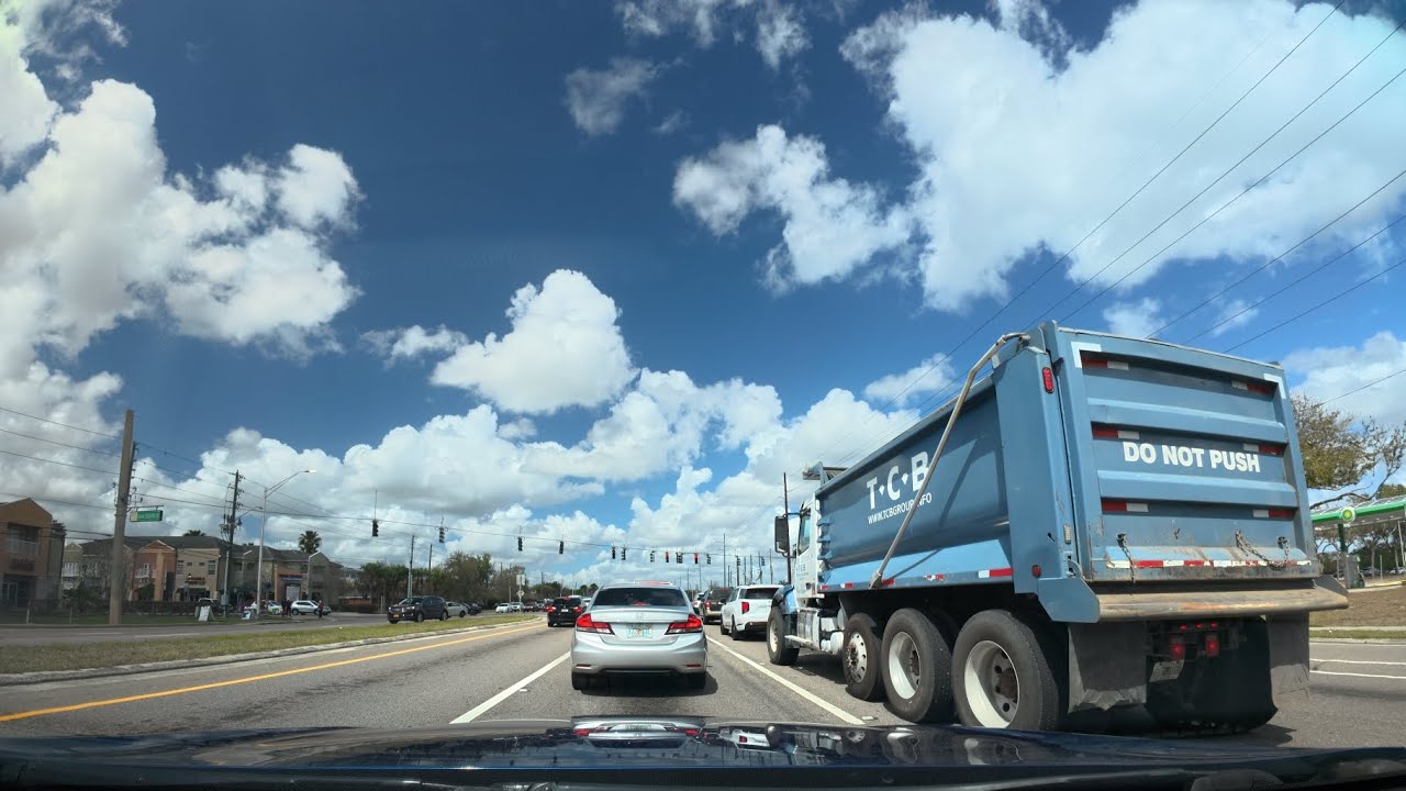 Relaxing Florida Road Trip ASMR 🌴 Hwy 192 to Clermont | No Talking 4K