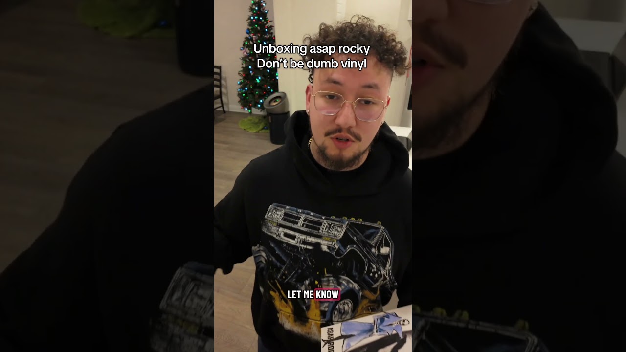 Первая виниловая пластинка в коллекции, ура! @ASAPROCKYUPTOWN 