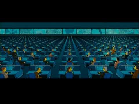 The Simpsons movie: NSA surveillance scene.