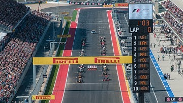 F1 2012 Austin GP Race 14 Laps COTA Hamilton, Codemasters [No Assists+setup]