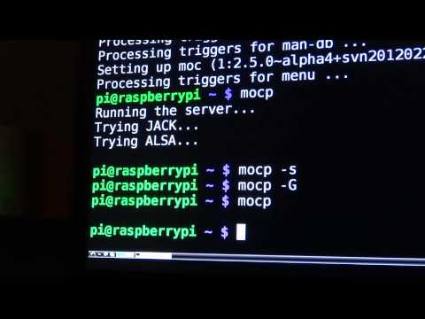 Raspberry Pi - Playing Music
