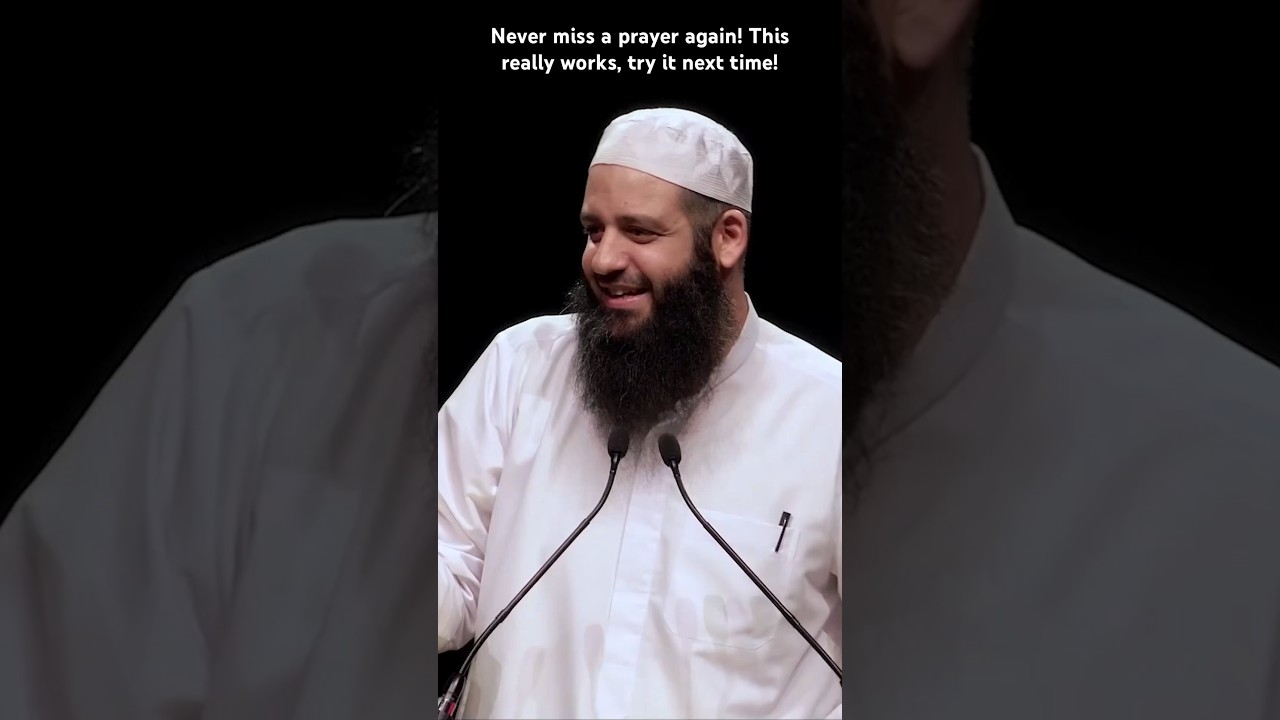 Never miss a prayer again! This really works, try it next time! | Abu Bakr Zoud